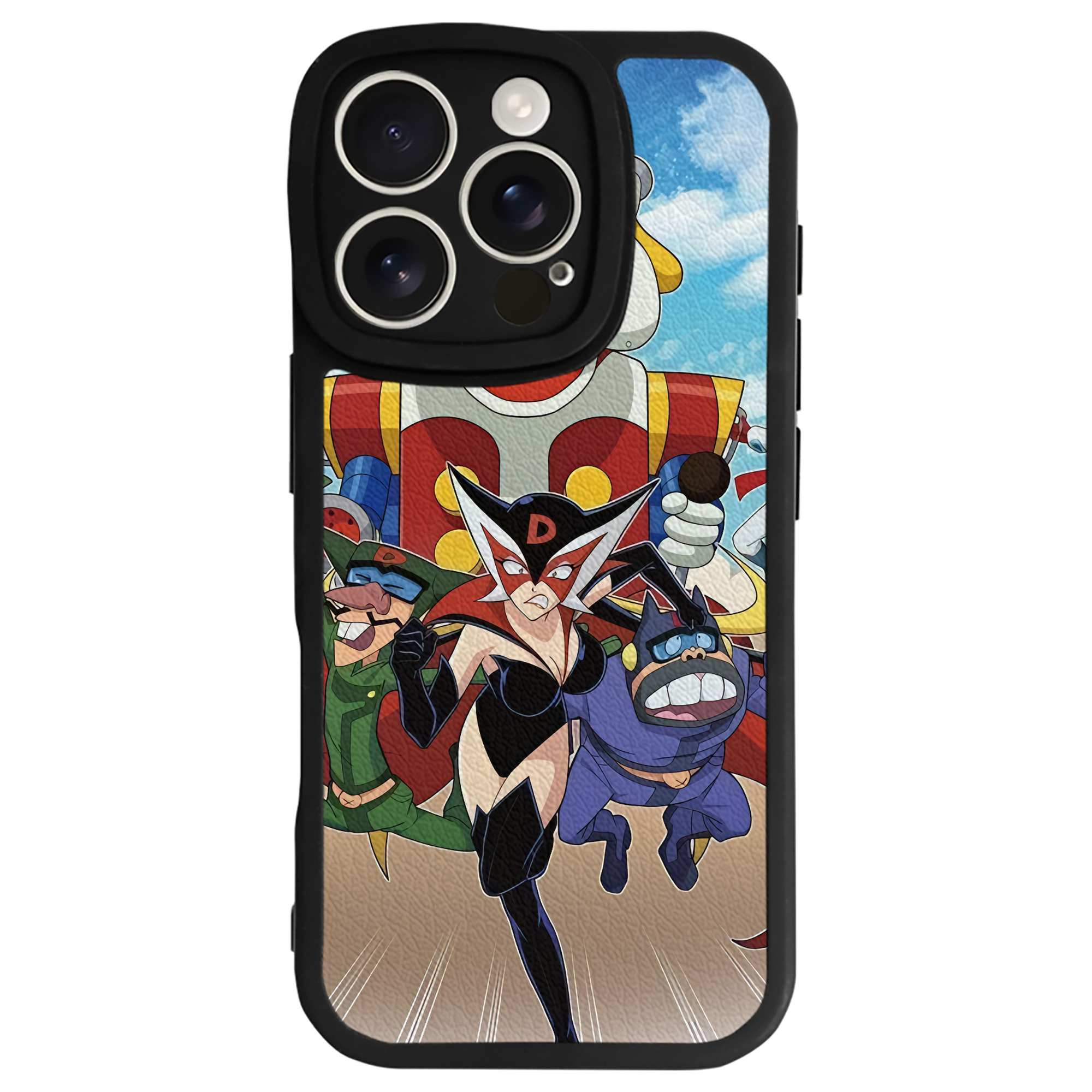 （画像用） アンパンマン Anpanman 【iPhone 16シリーズ対応】シリコンスマホケース（レザー調） 材質：シリコン